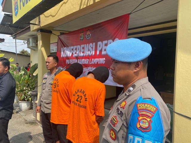 2 Pelaku Aniaya Remaja di Bandar Lampung Ditangkap, 4 Besi Jadi Barang Bukti