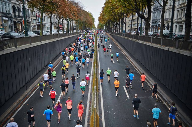 Ilustrasi fun run. Foto: Unsplash