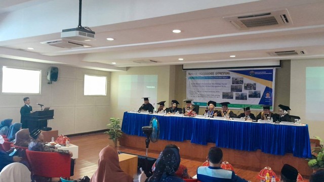 Sekretaris BPM Unismuh Makassar Raih Gelar Doktor Teknik Sipil dari Unhas