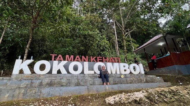 Taman Kehati Kokolomboi di Desa Leme-Leme, Banggai Kepulauan, Kamis (2/11/2023). 
 Foto: Ema Fitriyani/kumparan