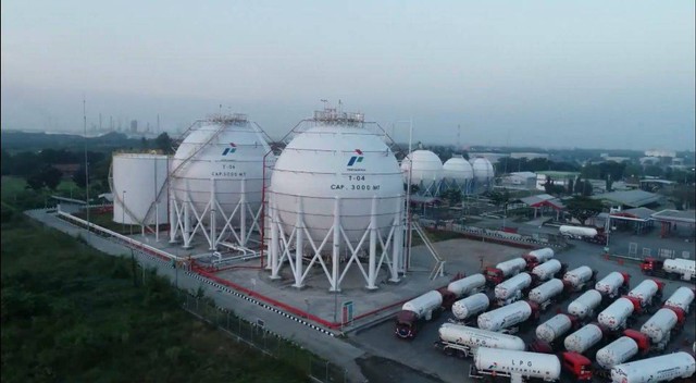 Terminal LPG Bima milik PT Pertamina Patra Niaga (Perseo). Foto: Pertamina Patra Niaga