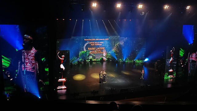 Malam Puncak AMI Awards 2023, Jakarta International Convention Centre, Rabu (8/11/2023). Foto: Giovanni/kumparan