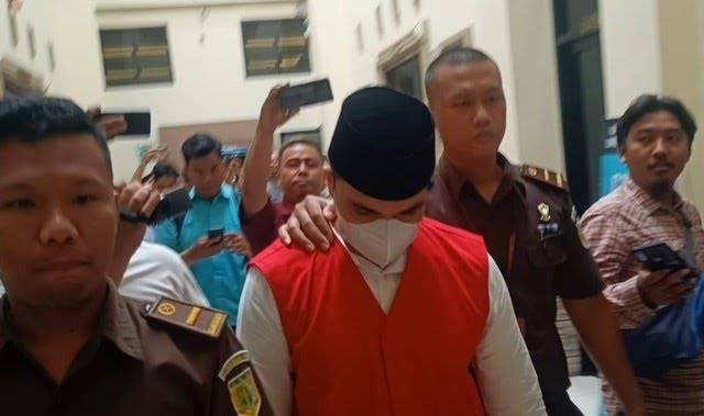 Mantan Kasat Narkoba Polres Lampung Selatan, AKP Andri Gustami. | Foto : Galih Prihantoro/ Lampung Geh