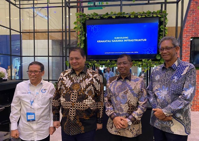 Pagelaran The Indonesian Iron & Steel Industry Association (IISIA) melaksanakan IISIA Business Forum (IBF) 2023, dok.Krakatau S