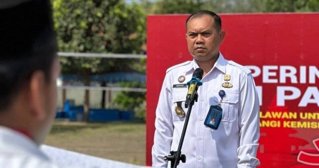 420 Warga Binaan Lapas Kembangkuning Ikuti Upacara Peringatan Hari Pahlawan