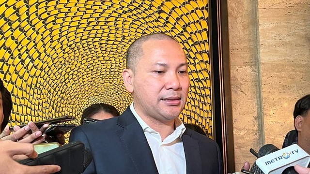 Deputi Bidang Koordinasi Infrastruktur dan Transportasi Kemenko Marves, Rachmat Kaimuddin, di Hotel Indonesia Kempinski Jakarta, Jumat (10/11). Foto: Fariza Rizky Ananda/kumparan