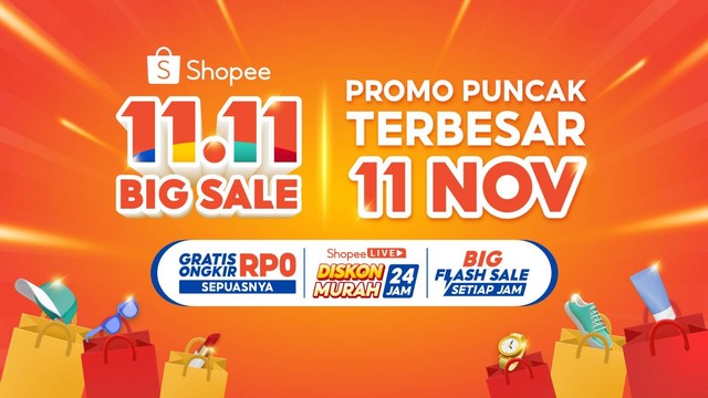 Shopee 11.11 Big Sale. Dok. Istimewa.