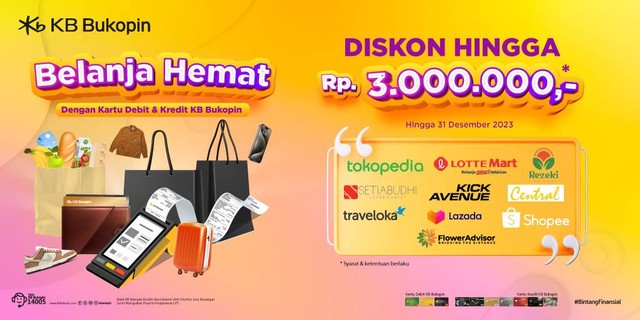 Promo KB Bukopin. Foto: Dok. Bank KB Bukopin