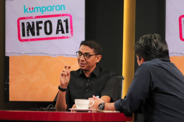 Pakar Hukum UGM, Zainal Arifin Mochtar, di Info A1 kumparan. Foto: Iqbal Firdaus/kumparan