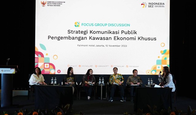 Dewan Nasional KEK menggelar FGD soal Strategi Komunikasi Publik, Jumat (10/11). Foto: Dok. Kemenko Perekonomian