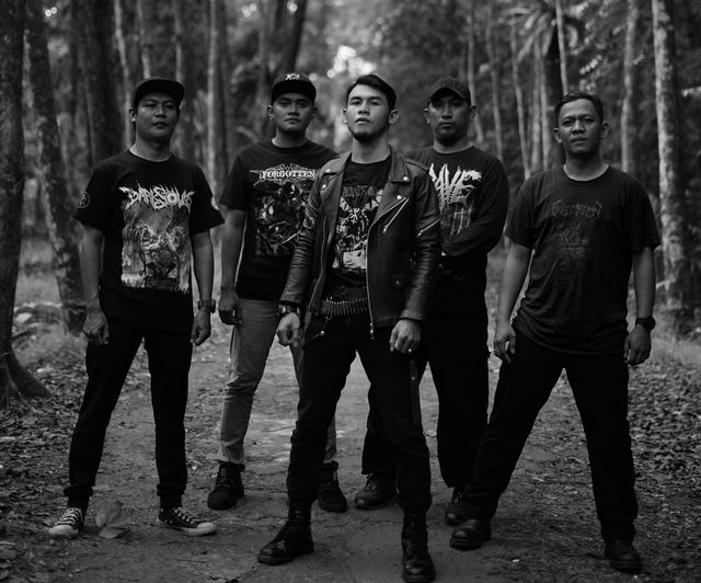 Sindevourer, Band Metal Asal Pontianak. Foto: Dok. Sindevourer.