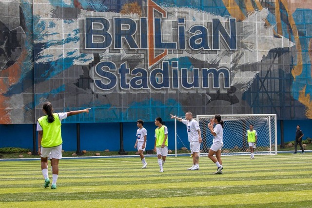 Coaching Clinic Garuda Muda Didukung BRI. Foto: Dok. BRI