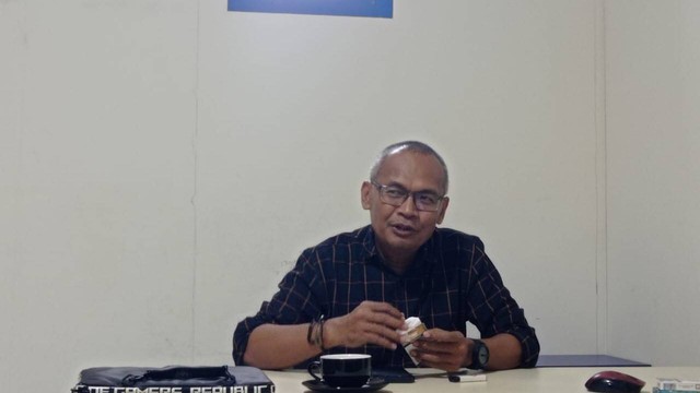 Direktur Perumda Tirta Bolango, Gorontalo, Ahmad Bahri. Sabtu (11/11). Foto: Dok banthayo