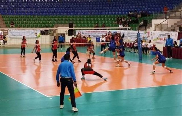 Kalah 3-0 dari Sumsel, Voli Putri Lampung Gagal ke PON 2024