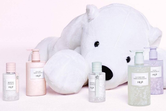 Lini skin care untuk bayi oleh Dior, Baby Dior. Foto: Instagram/babydior