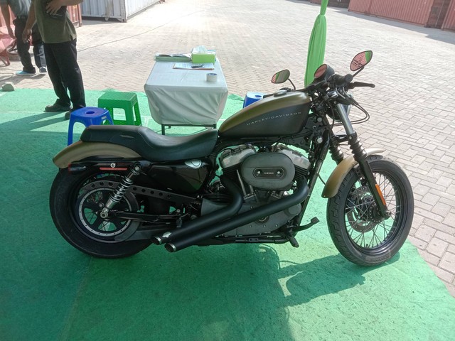 Bea Cukai lelang moge Harley-Davidson Nigster XL1200. Foto: dok. lelang.go.id