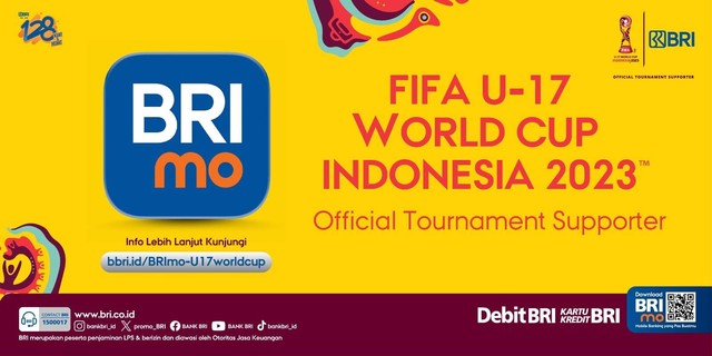  BRI  menjadi Tournament Supporter FIFA U-17 World Cup 2023. dok BRI