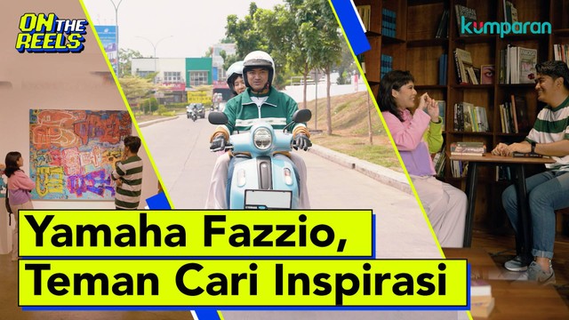 Keseruan dua pekerja kreatif mencari inspirasi bareng Yamaha Fazzio yang punya sederet fitur mumpuni. Foto: kumparan
