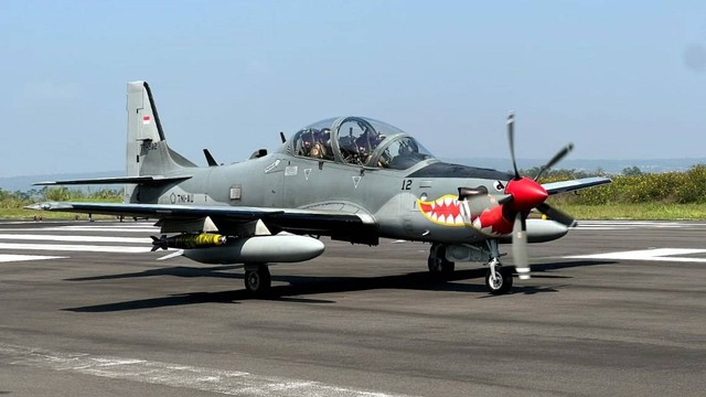 Pesawat EMB 314 Super Tucano. Foto: TNI AU