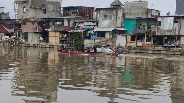 "Suasana Sungai Kapuk Muara//Sumber:Dok.Pribadi"