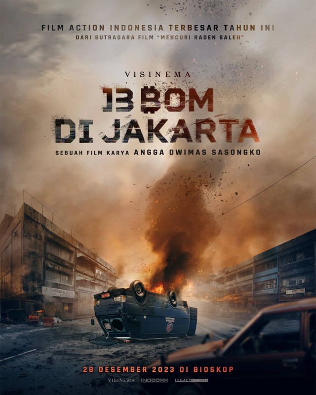 Film 13 Bom di Jakarta. Foto: Visinema Pictures