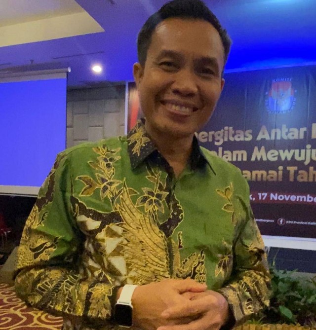 Ketua KPU Kalbar, Muhammad Syafaruddin Budi. Foto: Yulia Ramadhiyanti