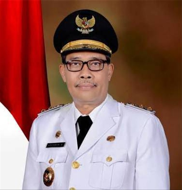 Mantan Bupati Lampung Tengah, Loekman Djoyo Soemerto. | Foto: istimewa