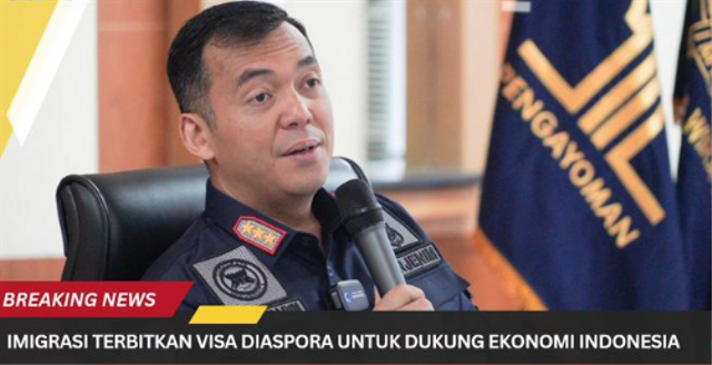 Imigrasi Terbutkan Visa Diaspora Untuk Dukung Ekonomi Indonesia (Foto:HumasRupMoker)
