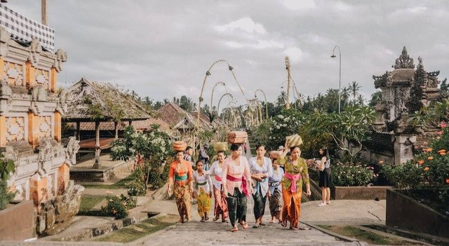 Ilustrasi Desa Wisata di Bali  Sumber Unsplash/Ruben Hutabarat