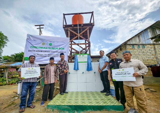 Peresmian Sumur Bor untuk Mushola Al-Kautsar dan Warga RT 53 Kelurahan Manggar