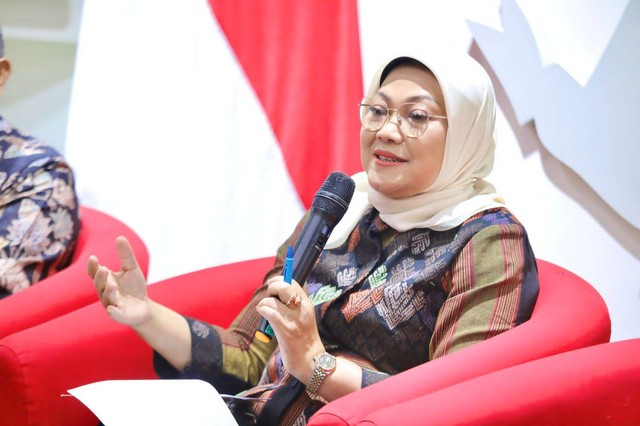 Menteri Ketenagakerjaan (Menaker) Ida Fauziyah. Foto: Kemnaker