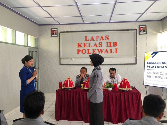 Lapas Polewali Dan BRI Gelar Sosialisasi Budaya Pelayanan Prima ...