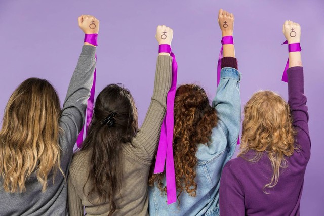 Group Female Activist Protesting Together (Image by Freepik)