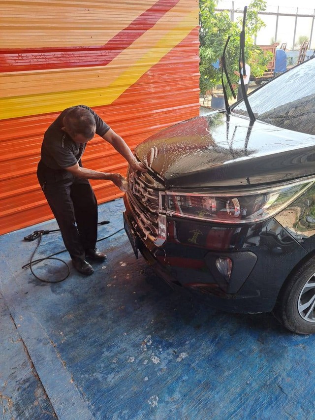 Rupbasan Mojokerto Terapkan Standar Perawatan Tinggi untuk Mobil Sitaan (Foto:HUmasRupMoker)