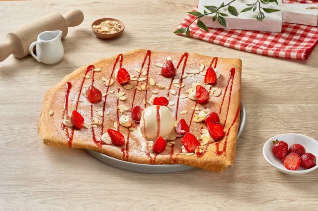 Menu Strawberry CheeseCake Crepe. Foto: ISMAYA Group