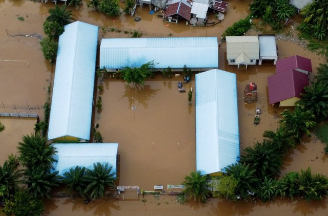 Ilustrasi Banjir di Aceh. Foto: Syifa Yulinnas/Antara Foto