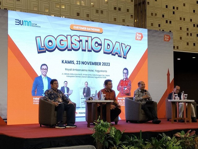 Logistic Day yang digelar Pos Indonesia di Yogyakarta. Foto: M Wulan/Tugu Jogja