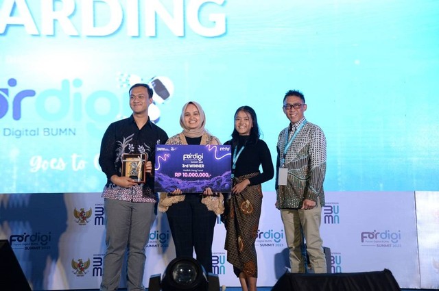 Fasilkom UI Juarai Hackathon Fordigi City X Jakarta dan Fordigi Summit 2023