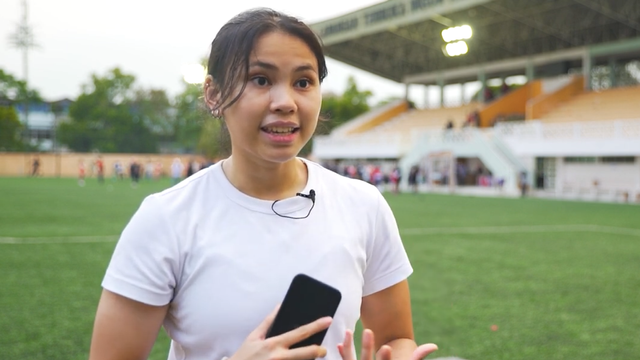 Pemain Timnas Wanita Indonesia, Shalika Aurelia. Foto: Andi Fajar/kumparan