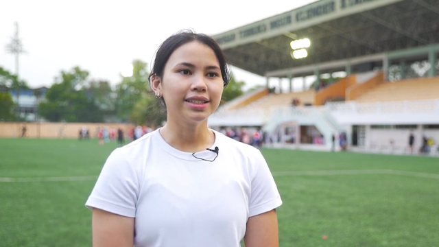 Pemain Timnas Wanita Indonesia, Shalika Aurelia. Foto: Andi Fajar/kumparan