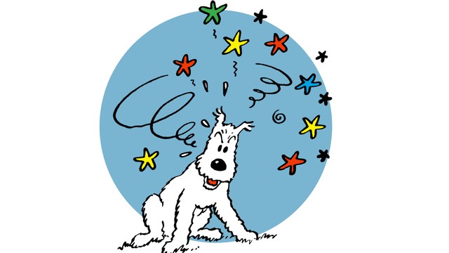 Snowy, anjing Tintin. Foto: Dok. Tintin.com