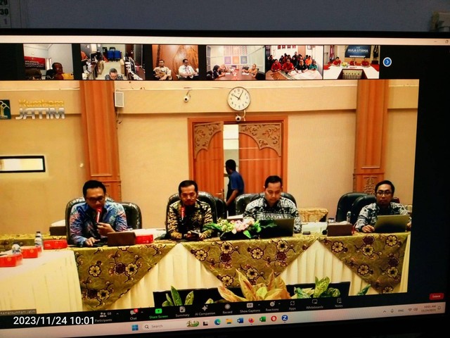 Rupbasan Mojokerto Ikuti Taklimat Akhir Verlap RKT-RB (Foto:HumasrupMoker)