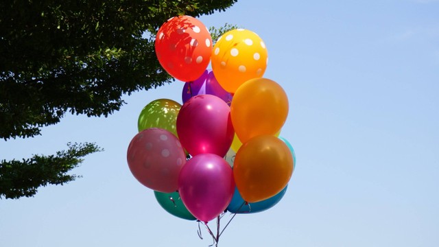Ilustrasi balon gas. Foto: Shutterstock