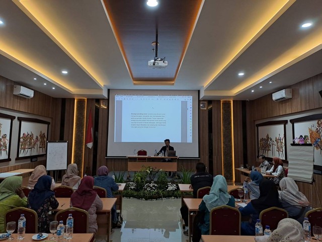 foto tim UPETI LPPM UNISA Yogyakarta gelar workshop