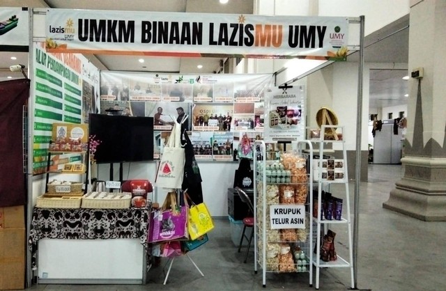 Muhammadiyah Jogja Expo #3, Lazismu UMY Hadir Bersama UMKM Binaan