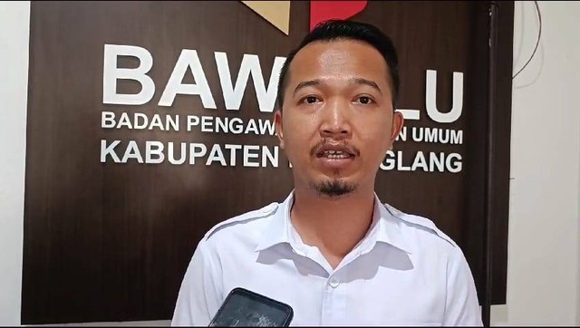 Koordinator Divisi Penanganan Pelanggaran, Data, dan Informasi Bawaslu Pandeglang, Didin Tahajudin. Dok: kumparan