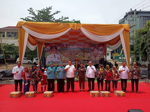 Ibu Hamil dan Ibu Punya Balita di Lampung Diberi Sembako senilai Rp 500 Ribu