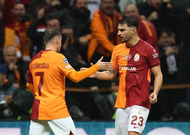 Duel Galatasaray vs MU di Liga Champions. Foto: Murad Sezer/REUTERS