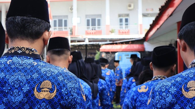 Korprikan Indonesia, Plh. Karutan Banjarnegara Pimpin Upacara  HUT Korpri Ke-52
