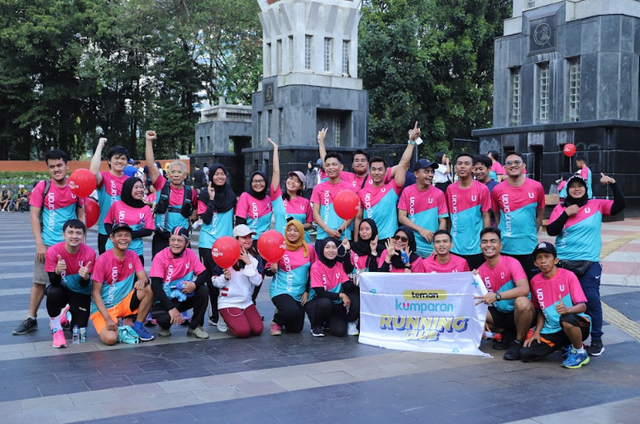 Keseruan Fun Run teman kumparan. Foto: kumparan